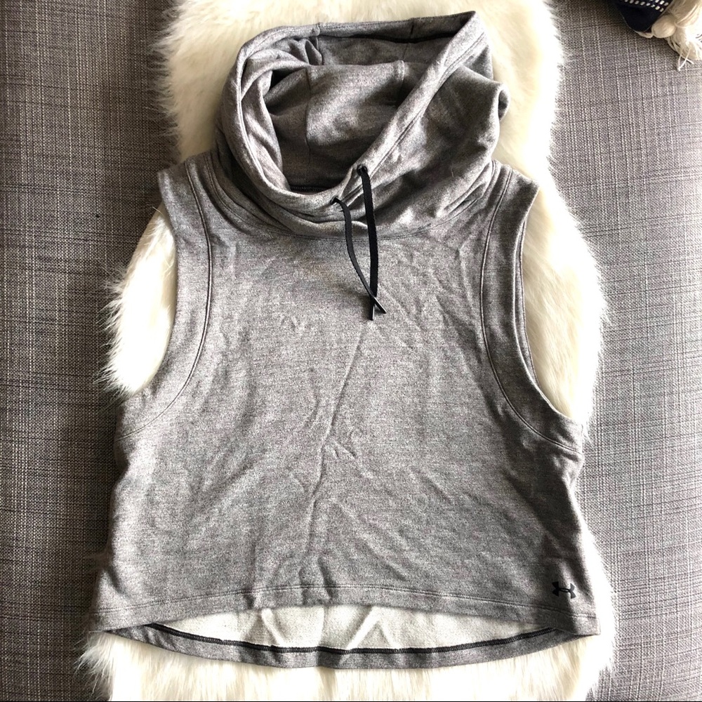 Under Armour Sleeveless Hoodie Cowl Neck XS